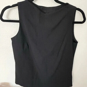 Laundry by Shelli Segal black blouse size 6